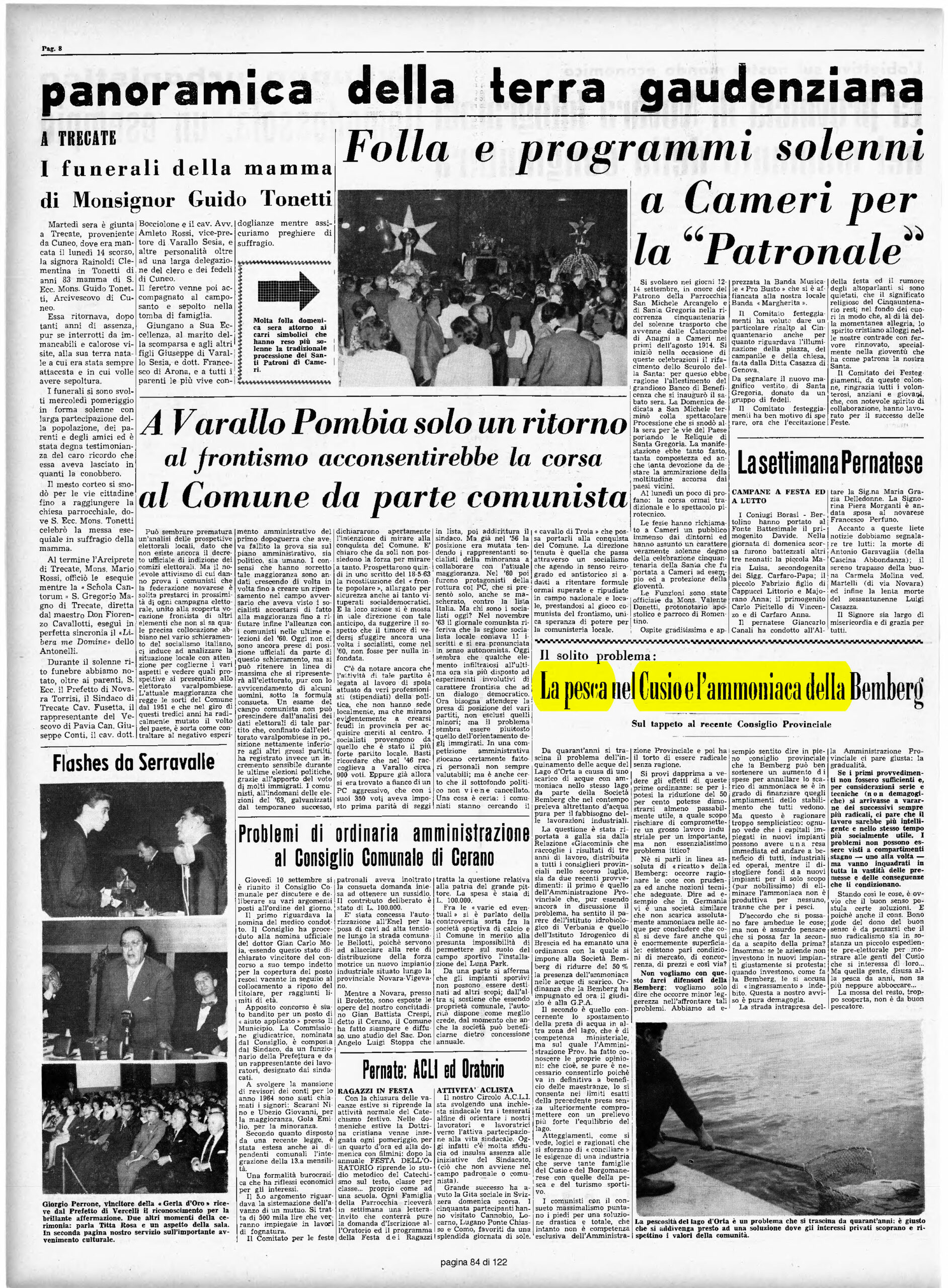 L’AZIONE del 18.09.1964